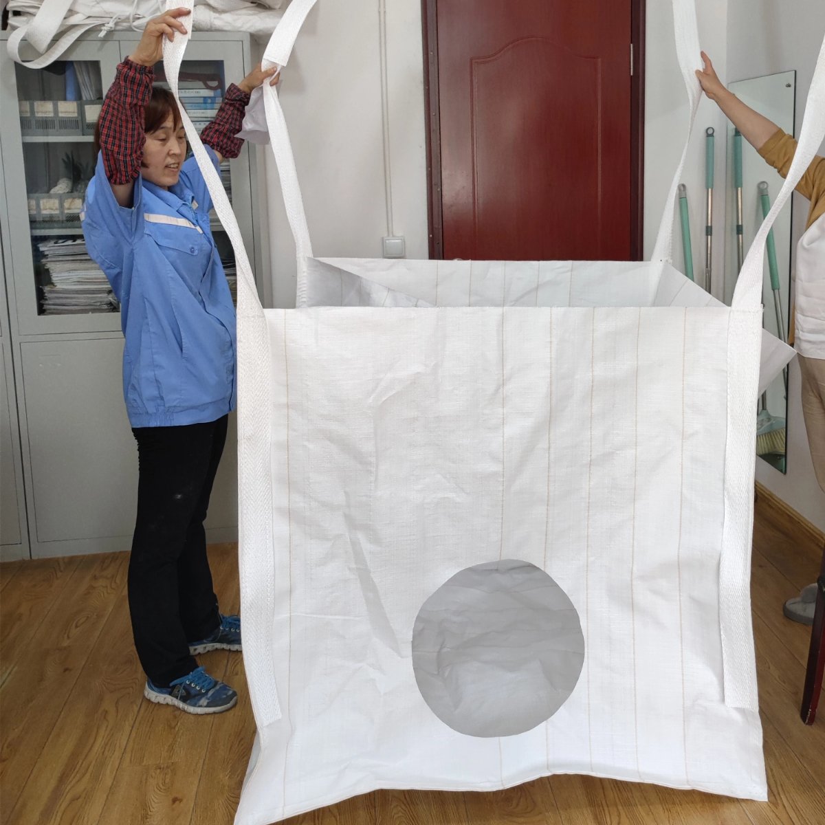 U-Panel Paper Roll Bag 114 x 114 x 110cm with Open Top